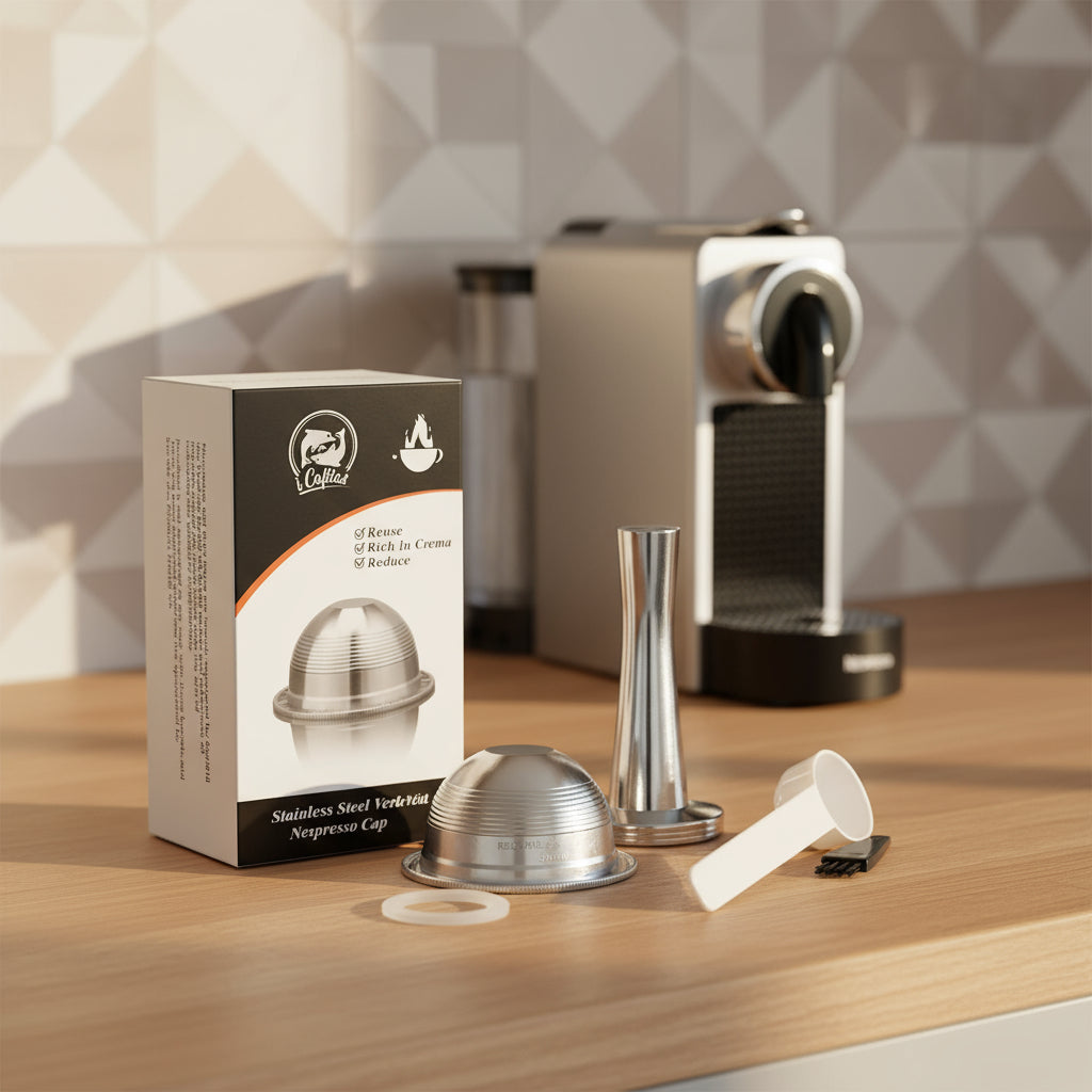 Refillable Nespresso Vertuo Coffee Pods - For Vertuoline Machines