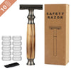 Load image into Gallery viewer, Eco Friendly Bamboo Safety Razor