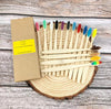 Natural Bamboo Toothbrushes-Set of 10