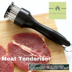 Stainless Steel Meat Tenderizer.