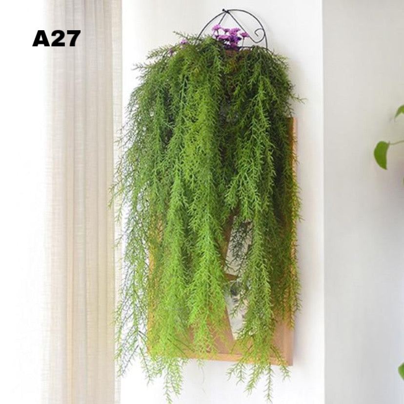 plastic hanging plants indoor Artificial Hanging Plant