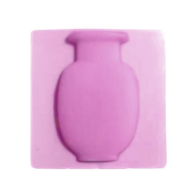 3D Silicone Wall Vase.