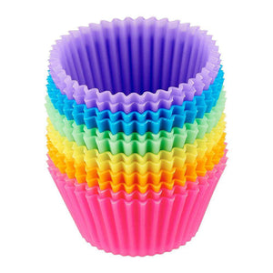 Reusable Silicone Muffin Moulds.