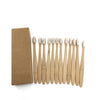 Load image into Gallery viewer, Natural Bamboo Toothbrushes-Set of 12.