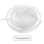 Reusable Silicone Lids - Set of 6 or 12.