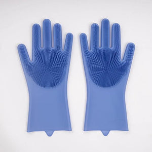 Silicone Washing Gloves.