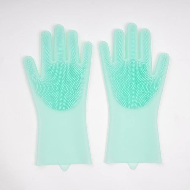 Silicone Washing Gloves.