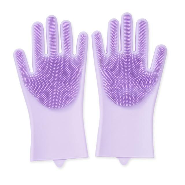 Silicone Washing Gloves.