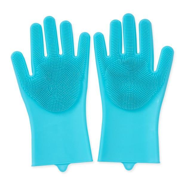 Silicone Washing Gloves.