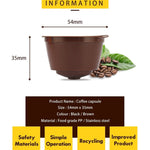 Refillable Dolce Gusto Coffee Pods