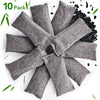 Bamboo Activated Charcoal Deodorisers - 10pcs