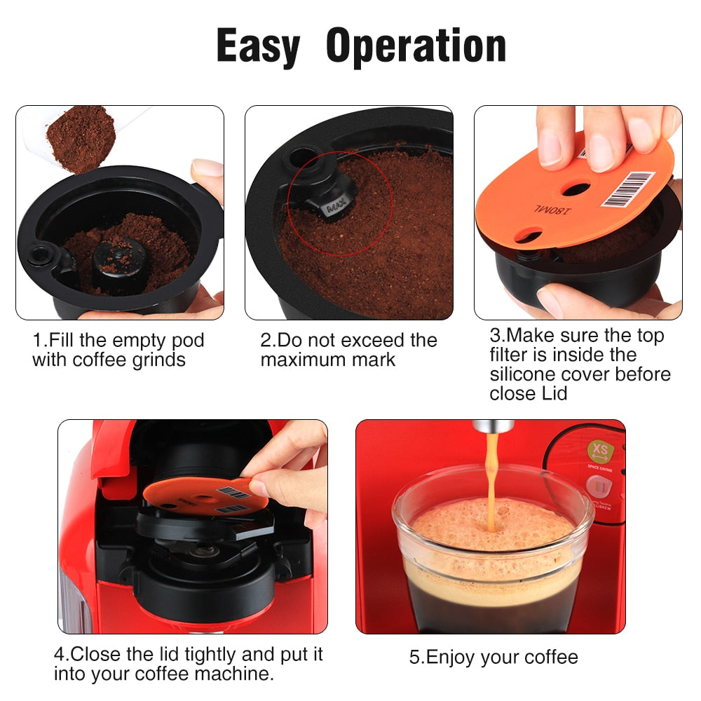 Refillable Tassimo Coffee Pods
