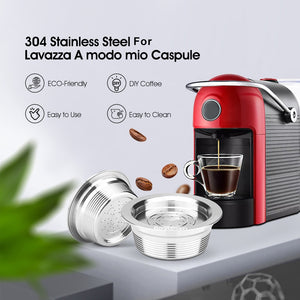 Refillable Lavazza Coffee Pods - For Modo Mio Machines