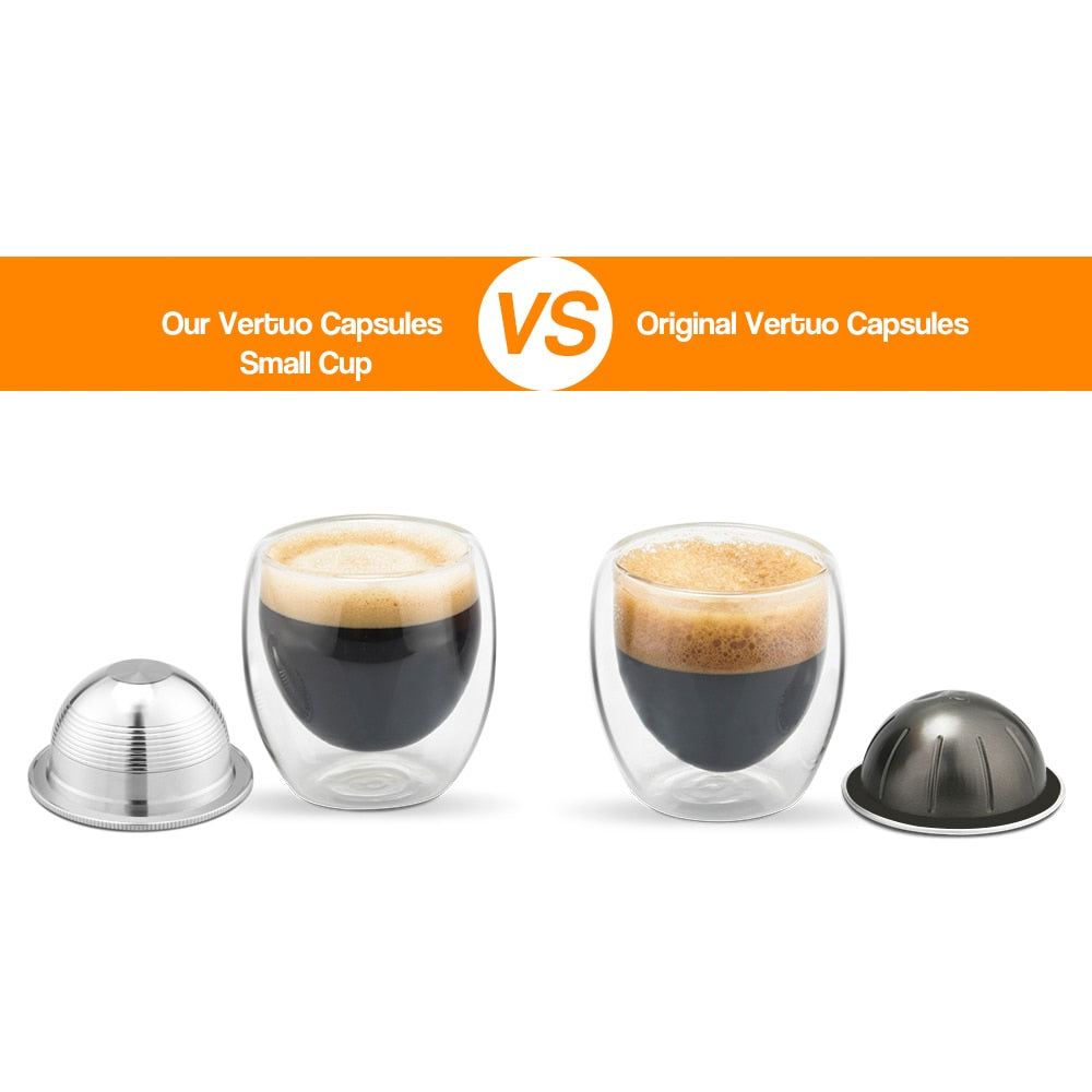 Refillable Nespresso Vertuo Coffee Pods - For Vertuoline Machines